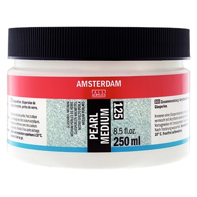 125 Medium żelowe perłujące Amsterdam, pearl medium 250ml