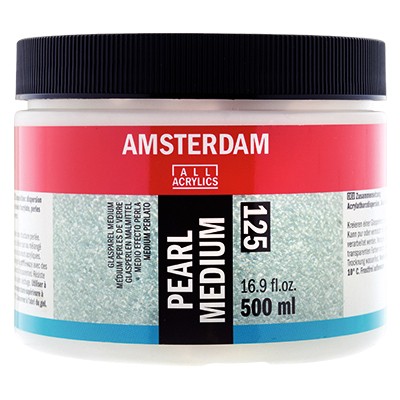 125 Medium żelowe perłujące Amsterdam, pearl medium 500 ml