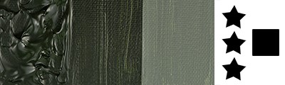 214 Burnt green Earth, farba akrylowa Abstract Sennelier 120ml