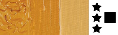 252 Yellow ochre, farba akrylowa Abstract Sennelier 500ml