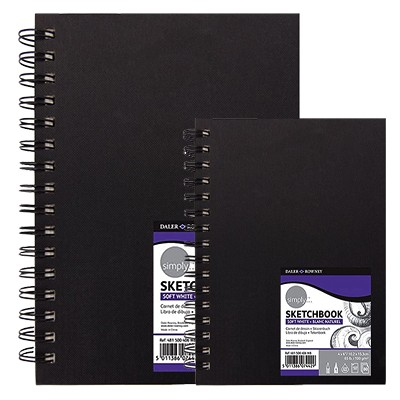 Szkicownik na spirali Simply A3, Daler-Rowney, 54 ark. 100g