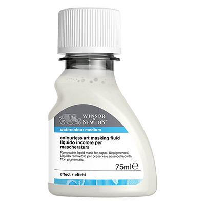 Colourless Art Masking Fluid do farb akwarelowych W&amp;N, 75ml