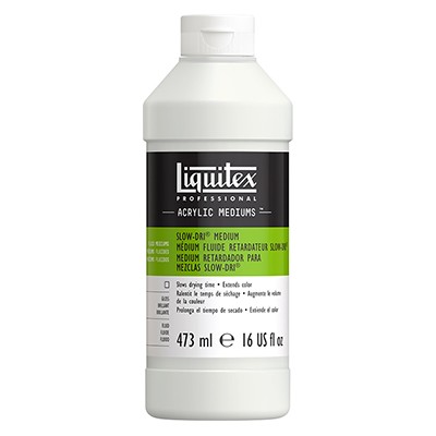 Slow dry blending medium, Liquitex 473ml