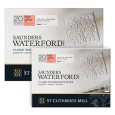 Waterford HP H/W, Saunders, blok akwarelowy 23x31cm, 20ark, 300g
