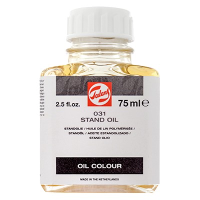 031 Olej lniany stały, Talens, 75ml