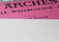 Papier Arches HP, Bright White, 300g 56x76cm, 10 ark.