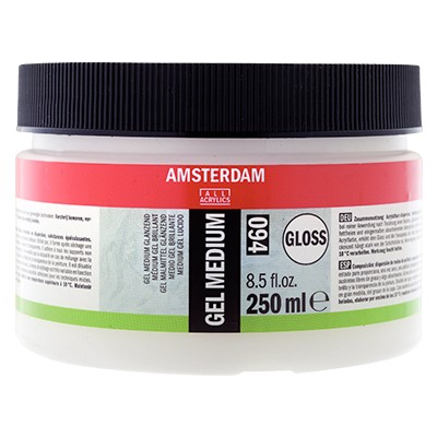 094 Medium żelowe błyszczące Amsterdam, 250 ml
