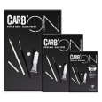 Blok rysunkowy Carb'ON - czarny papier, 20ark. A4, 120g