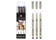 Manga Set, pisaki precyzyjne Pigma Micron, Sakura, 3szt
