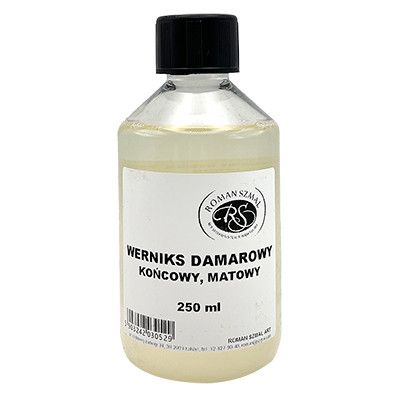 Werniks damarowy końcowy - matowy, 250 ml