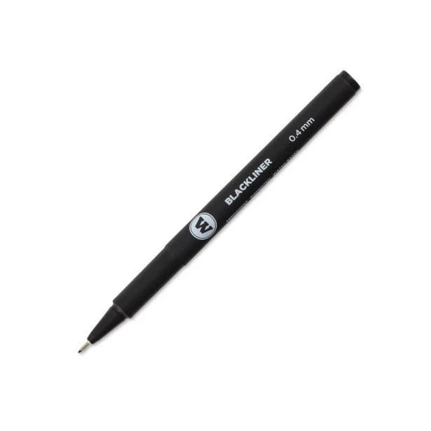 0.4 Blackliner, cienkopis Molotow