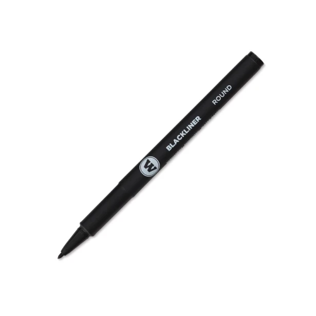 Round Blackliner, cienkopis Molotow