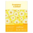 Blok DECO Yellow A4 Happy Color, 170g