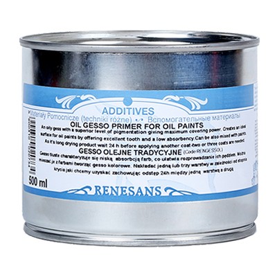 Tradycyjne gesso olejne Renesans, 500 ml
