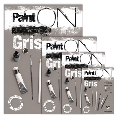 Paint ON Gris, uniwersalny blok A5, 30 ark.