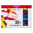 Farby akrylowe Talens Amsterdam, 36 x 20ml