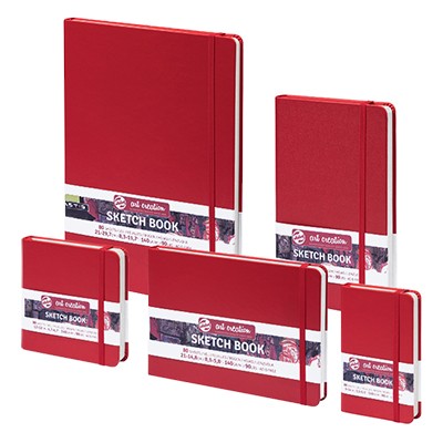 Szkicownik Art Creation Talens 13 x 21cm / red