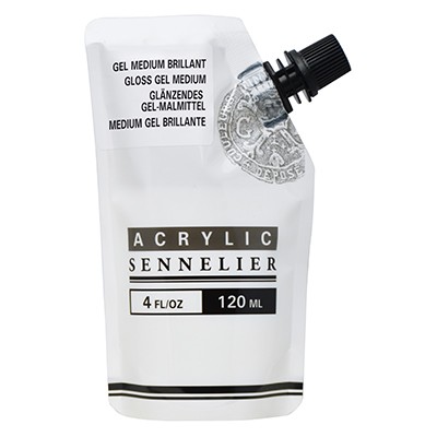 Gloss gel, żel medium błyszczące Sennelier 120 ml