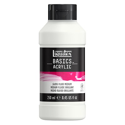 Błyszczący fluid do akryli, Liquitex 250 ml