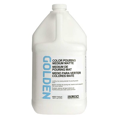 Color Pouring Medium Matte, Golden 3,78 l