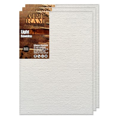 50 x 70 cm, podobrazie bawełniane Light 2+1