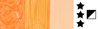 640 Red orange, farba akrylowa Abstract Sennelier 120ml