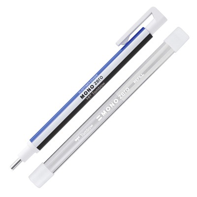 Gumka w długopisie + wkłady, Mono Zero okrągła, Tombow