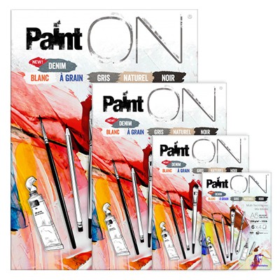 Paint ON denim, blok mixmedia A3, Clairefontaine