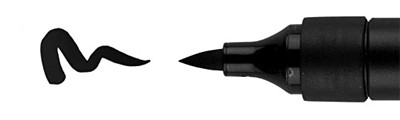 Brush Blackliner, cienkopis Molotow