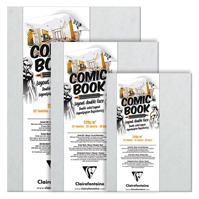 Blok do markerów Comic Book 17,6 x 25 cm, 32 ark.