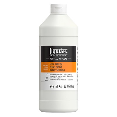 Werniks satynowy do farb akrylowych, Liquitex 946 ml