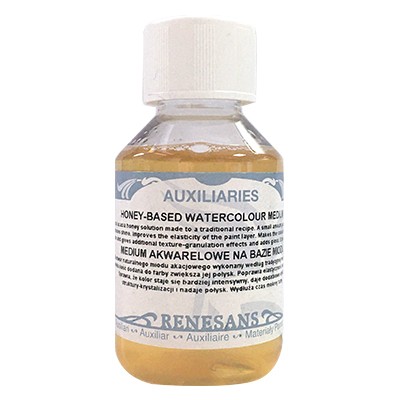 Medium akwarelowe na bazie miodu Renesans, 100 ml