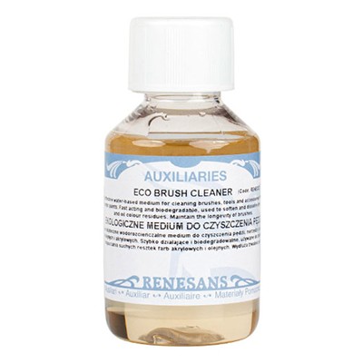 Ekologiczny płyn do czyszczenia pędzli Renesans, 100 ml