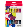 Farby akrylowe Talens Amsterdam Landscape, 12 x 20 ml
