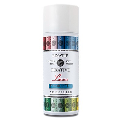 Fiksatywa do pasteli suchych, Sennelier, spray 400 ml