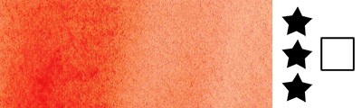 Aquarius 355 Transparent Pyrrole Orange, akwarela Szmal