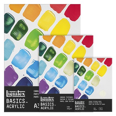Blok do farb akrylowych Liquitex, 12 ark. 300 g, A4