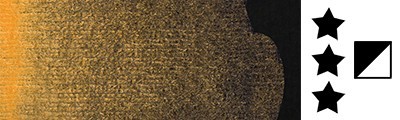 803 Deep gold, akwarela Van Gogh, półkostka