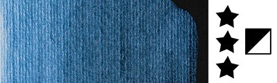 846 Interference blue, akwarela Van Gogh, półkostka