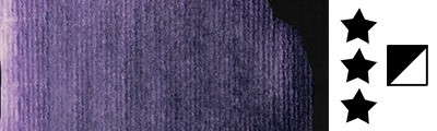 847 Interference violet, akwarela Van Gogh, półkostka