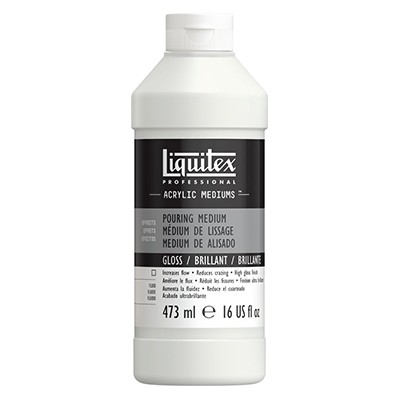 Pouring medium gloss, Liquitex 473 ml