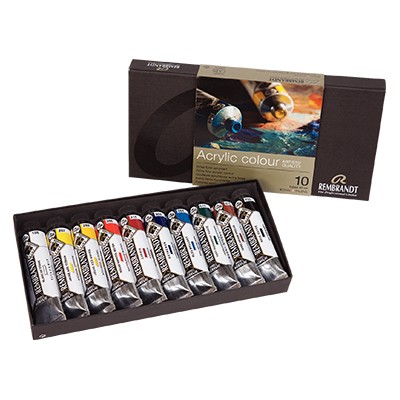 Farby akrylowe Talens Rembrandt 10 x 40 ml