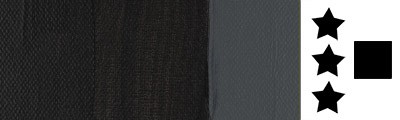 702 Lamp black, farba akrylowa Talens Amsterdam 20 ml