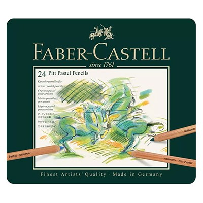 Pastele w kredkach PITT, Faber-Castell, 24 kol.