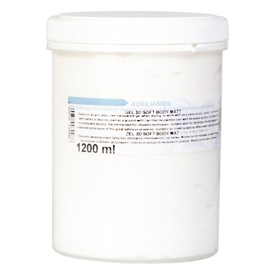 Matowy żel 3D soft body Renesans, 1200 ml