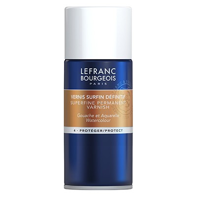 Werniks końcowy do akwareli i gwaszy L&amp;B, spray 150 ml