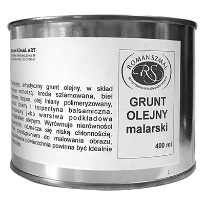 Tradycyjny grunt olejny Roman Szmal Art, 400 ml