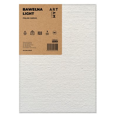 50 x 70 cm, podobrazie bawełniane Light