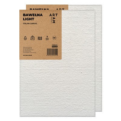 70 x 100 cm, podobrazie bawełniane Light, 2 sztuki