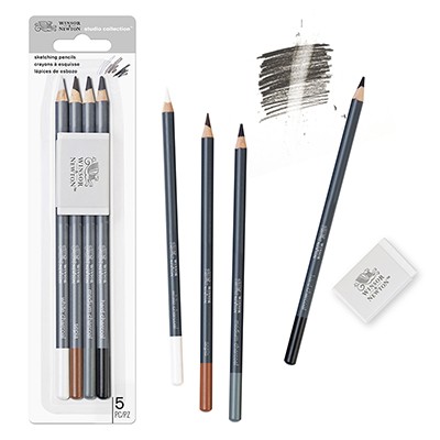 Zestaw szkicowy Winsor &amp; Newton, 5 elem.